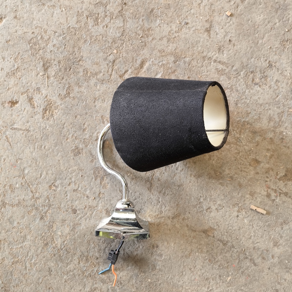 Lampe En Applique Noire