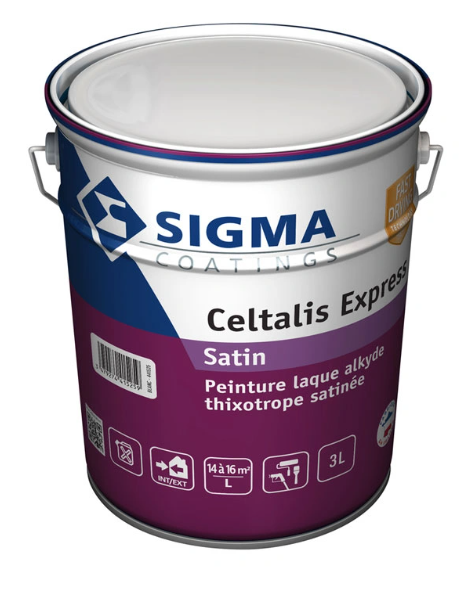 Peinture Laque Beige SIGMA CELTALIS FUTURA Satin 2.5L