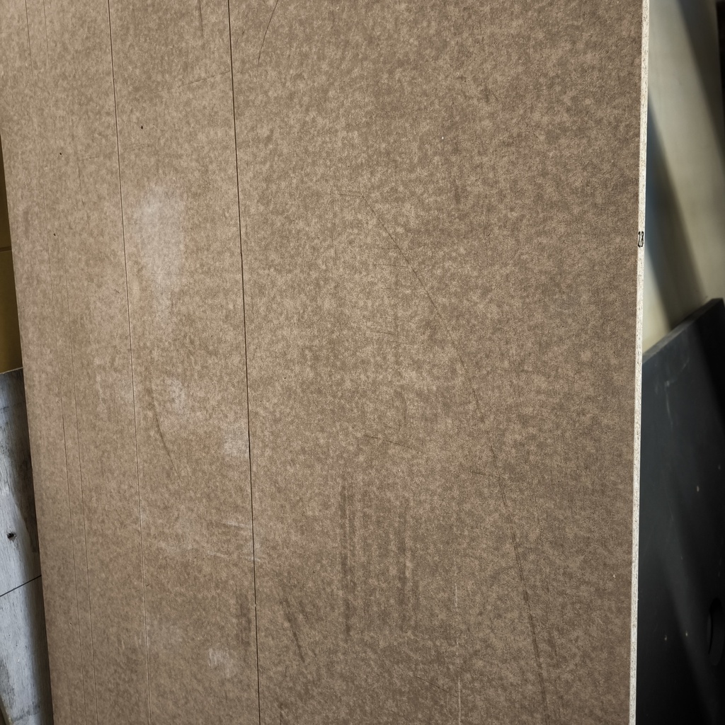 Panneau Aggloméré Effet MDF - 2615 x 985 x 19mm