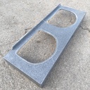 Plan Double Vasques Composite - 163.5 x 60 x 20cm