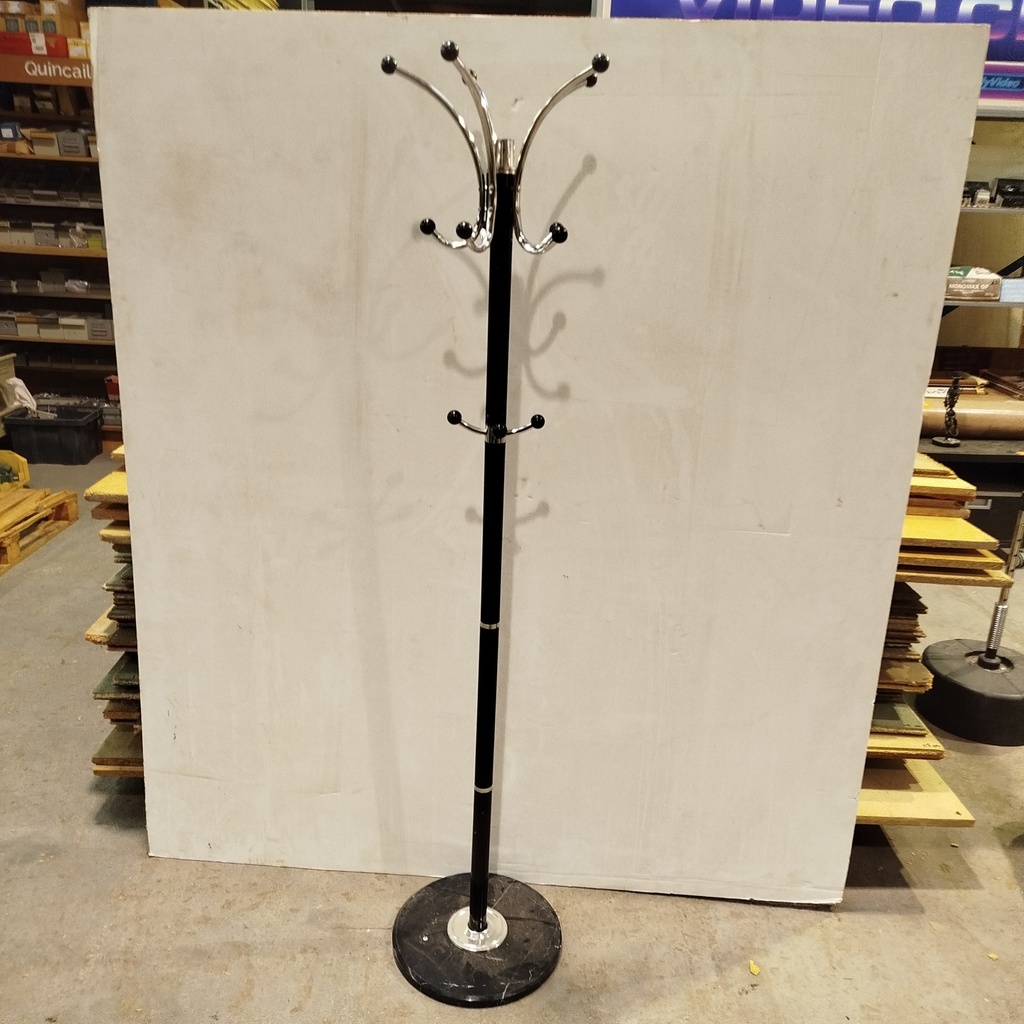 Porte Manteau Sur Pied Acier - 180 x 40cm