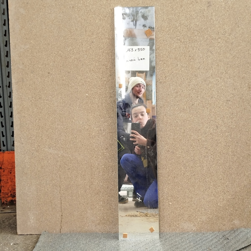 Miroir - 950 x 136 x 4mm