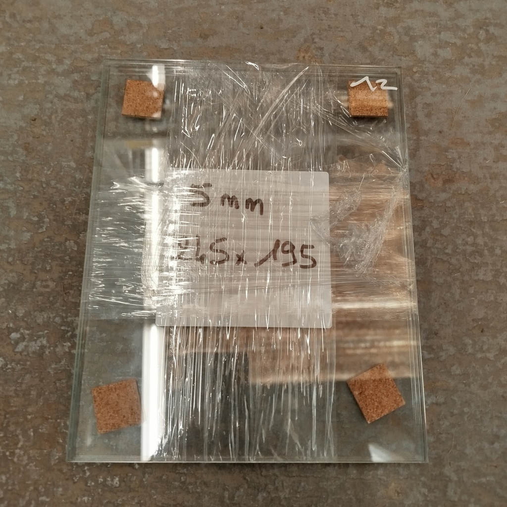 Panneau De Verre - 245 x 195 x 5mm