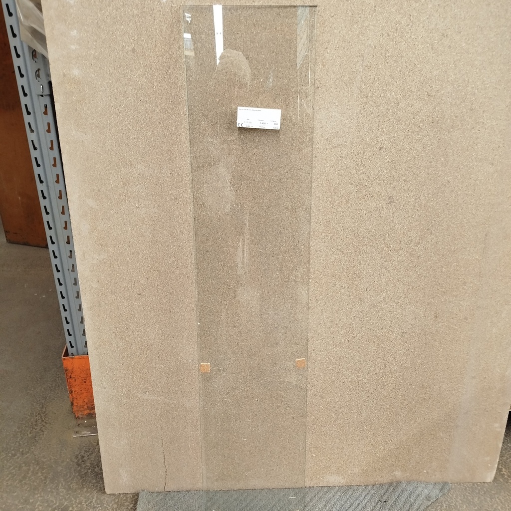 Panneau De Verre - 1400 x 300 x 6mm