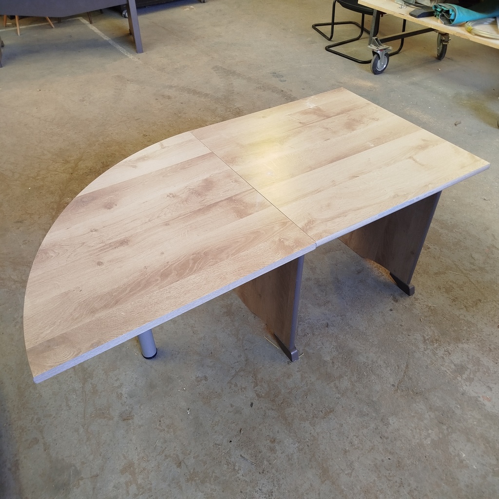 Bureau Aggloméré Blanc - 140 x 65 x 73cm