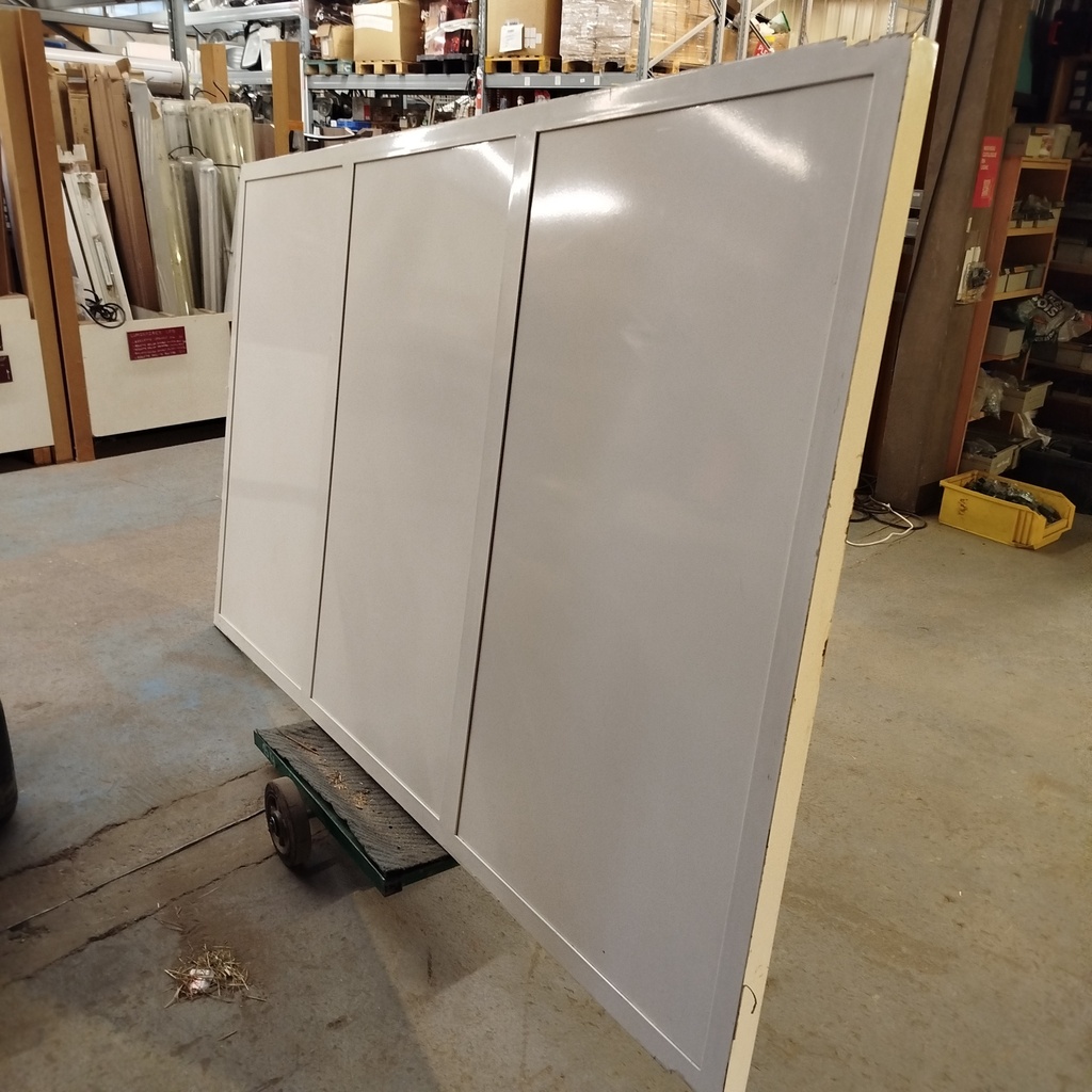 Panneau Acier Blanc - 250 x 150 x 5cm