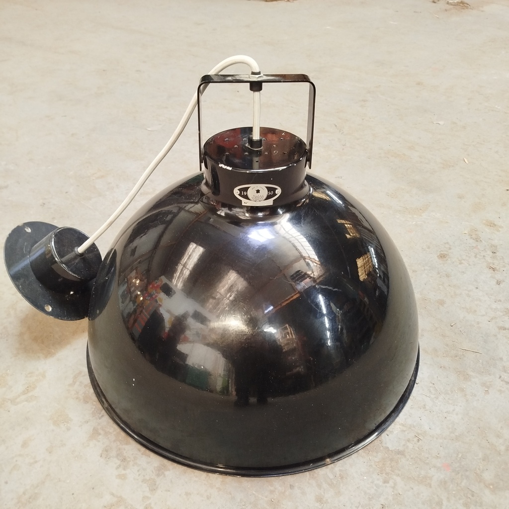 Luminaire Suspendu Noir - 100W - ⌀45 x 35cm