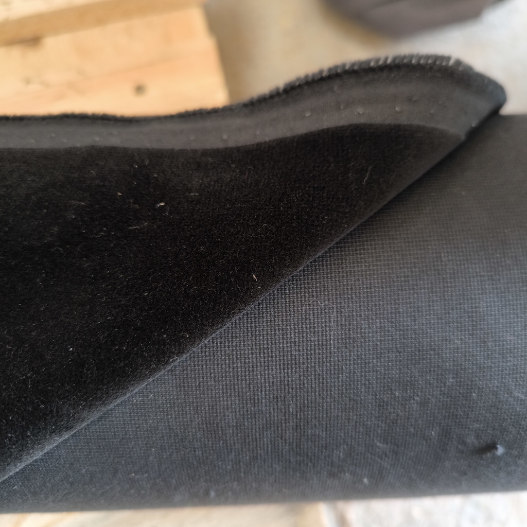 Tissu Style Velours + Polyester - 1.5m