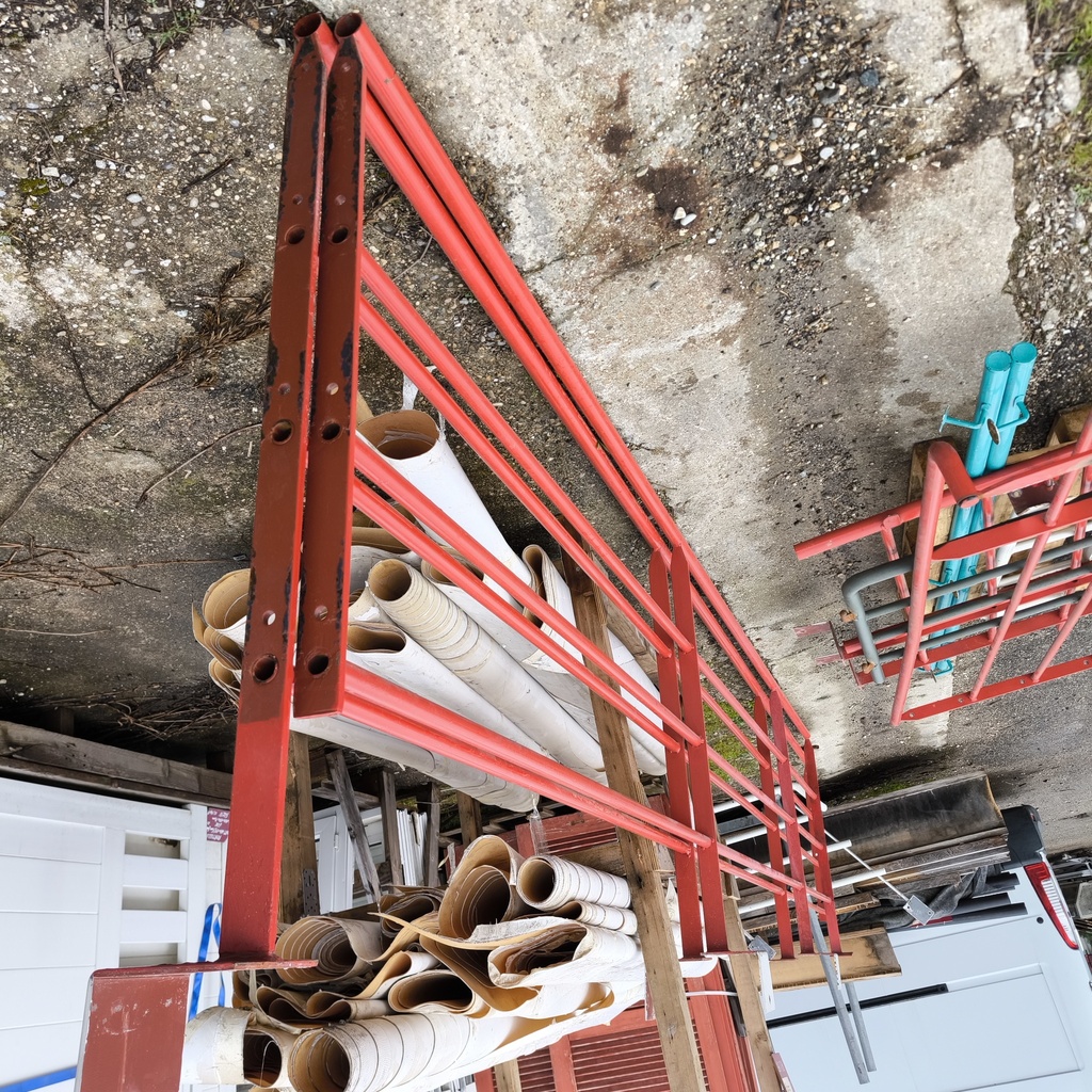 Garde-Corps Acier Rouge - h : 110cm