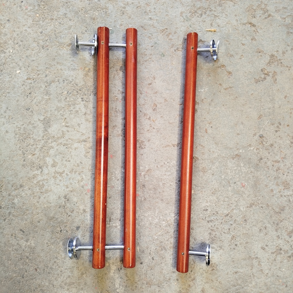 Lot Porte Serviette Bois - L : 60cm