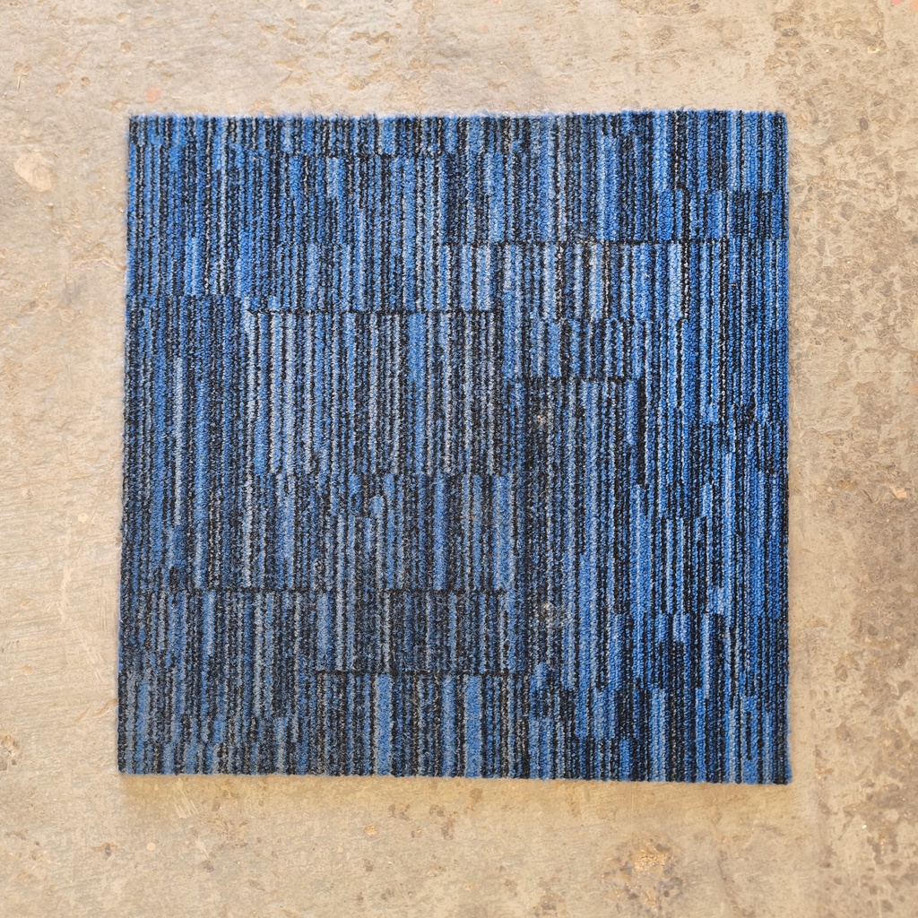 Dalle Moquette Isolée Bleue - 50 x 50cm