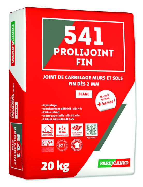Joint De Carrelage « 541 – Prolijoint fin » - 20 kg