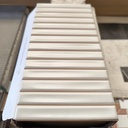 Lot Carrelage Blanc Mat - 0.8m² - 250 x 125 x 9mm