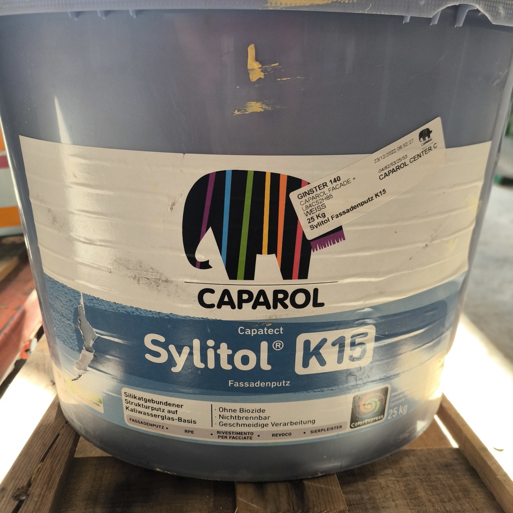 Enduit De Finition Caparol Sylitol K15 - 25kg