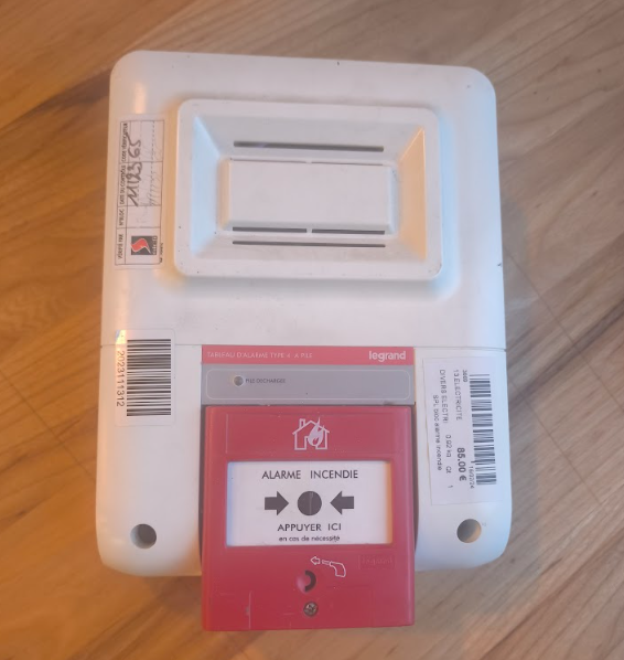 Coffret Alarme Incendie Type 4 (à pile) - LEGRAND