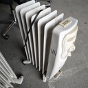 Radiateur Electrique Bain D'Huile A Roulettes 1500W - 63 x 40 x 15xm