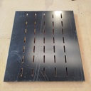 Plateau Acier Noir - 55 x 49 x 1.9cm