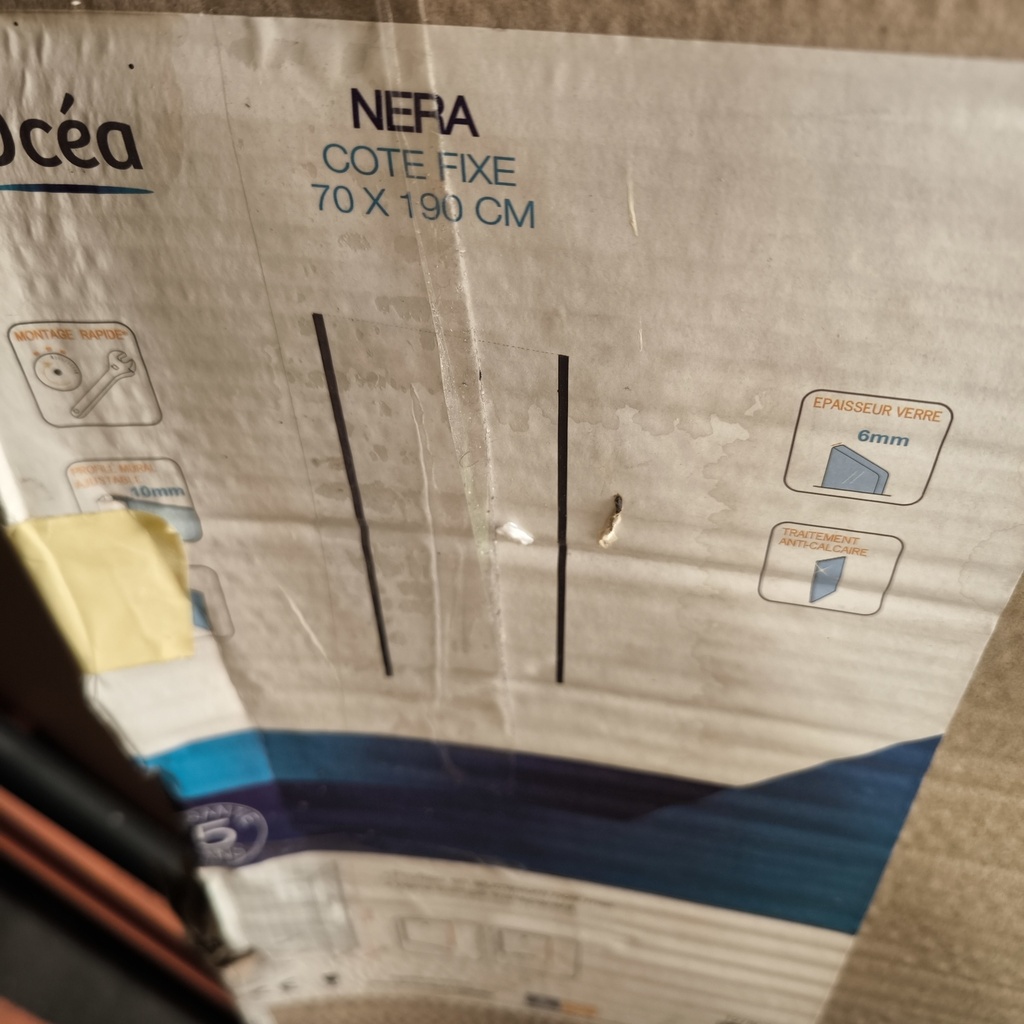 Paroi De Douche Fixe NERA OCEA