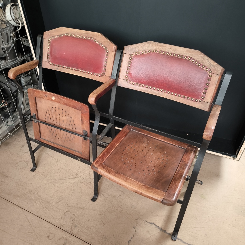 Fauteuil Strapontin Double - 103 x 98 x 40cm