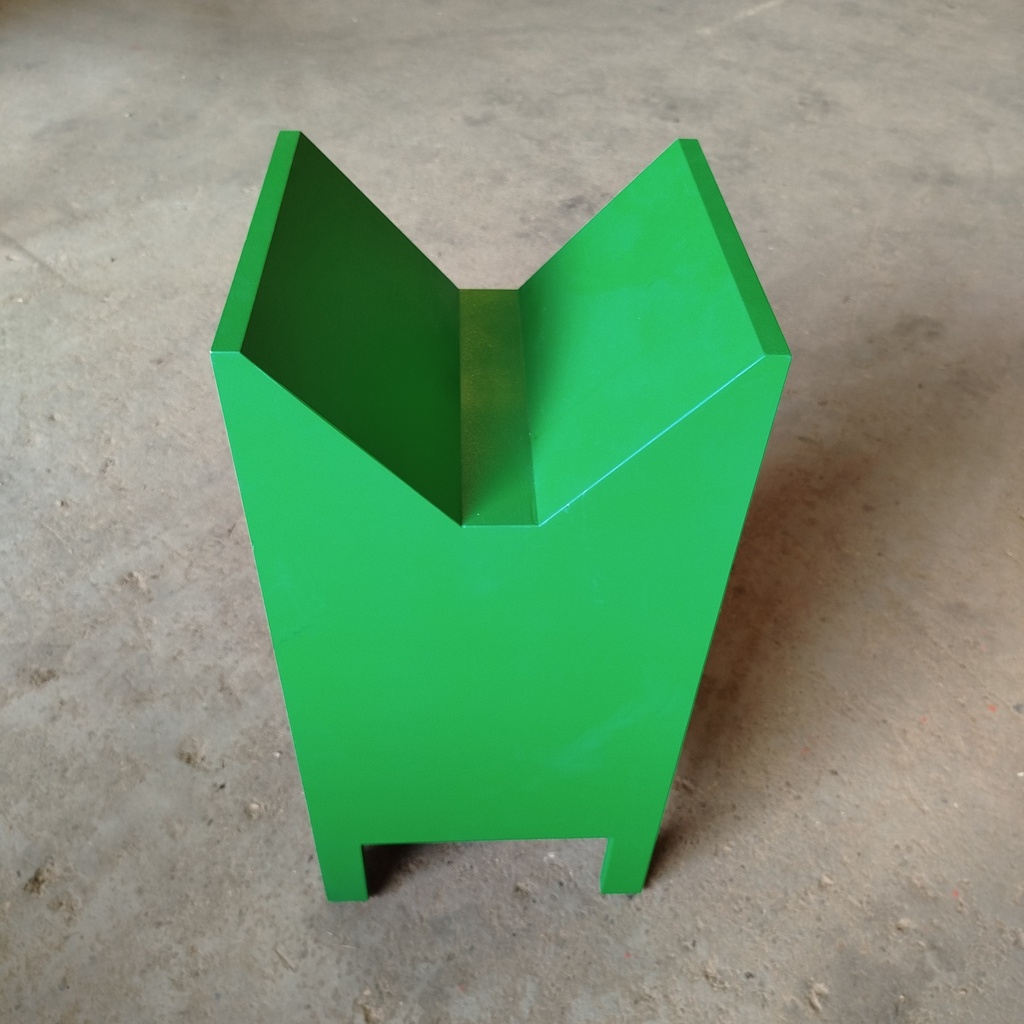 Module Scénographie Vert "Chat" - 80 x 38 x 35cm
