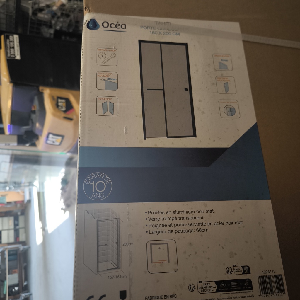 Paroi De Douche Porte Coulissante TAHITI OCEA