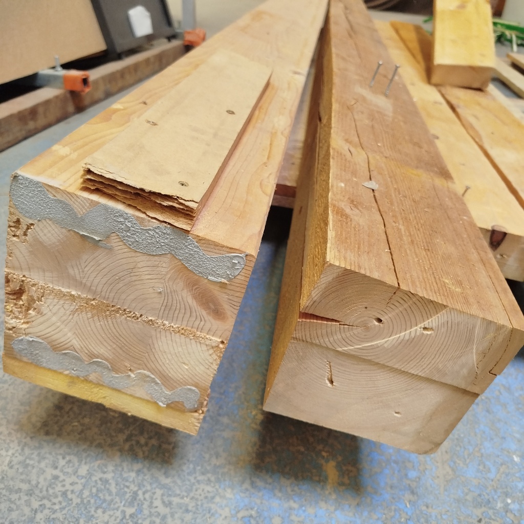 Poutre Bois Massif - 2985 x 150 x 150mm