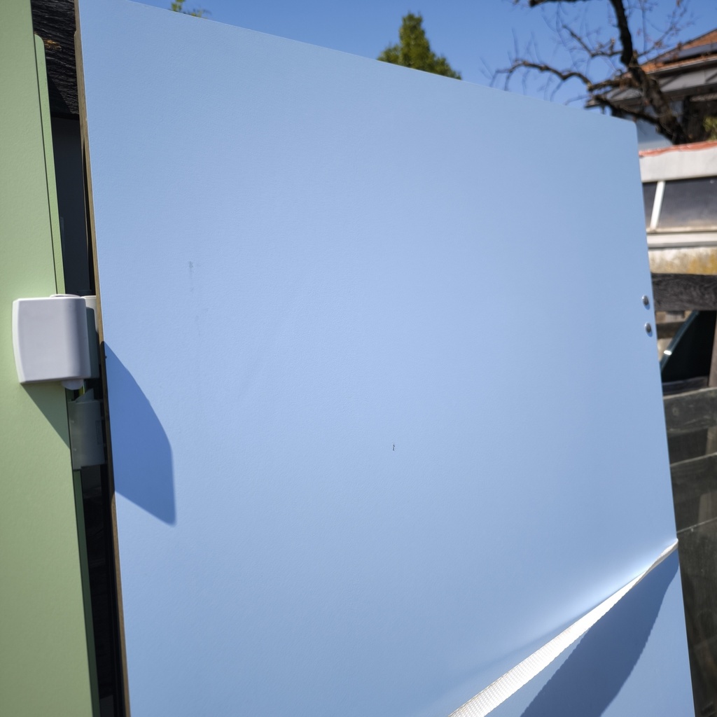 Porte Panneau HPL Bleue - 1760 x 750 x 10mm