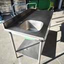 Plonge Evier Inox -140 x 100 x 70cm