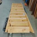 Escalier Bois Droit - 240 x 240 x 93.5cm
