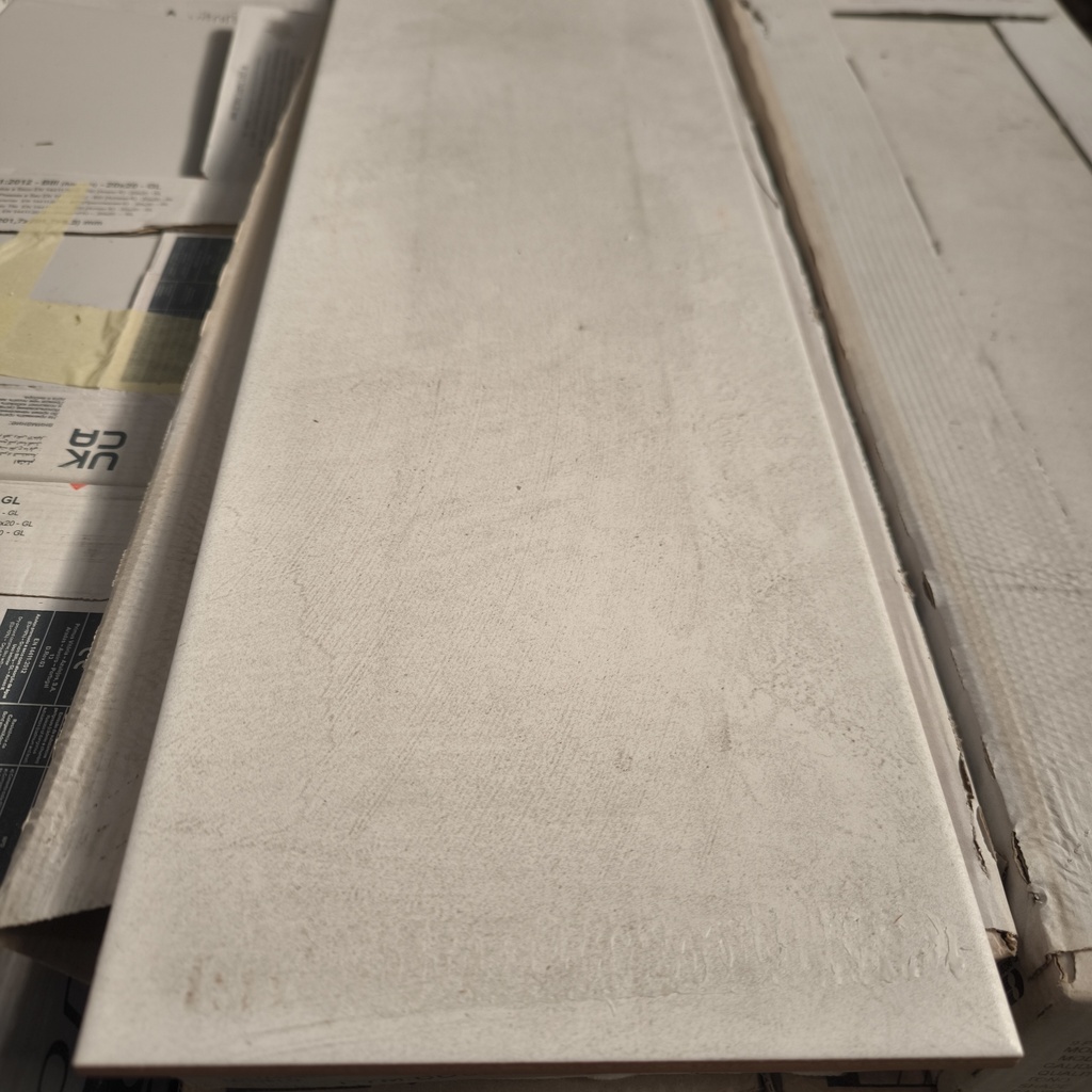 Lot Carrelage Blanc - 2.16m² - 600 x 200 x 8mm