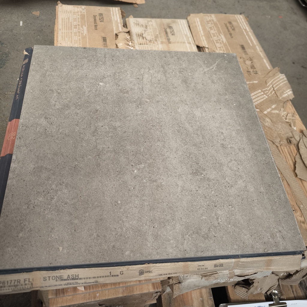 Lot Carrelage Gris - 2m² - 600 x 600 x 9mm