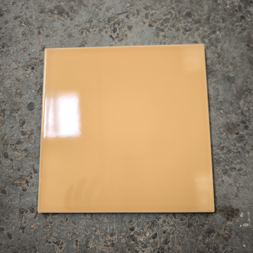Lot Faïence Jaune/Ocre - 2.8m² - 200 x 200 x 6mm