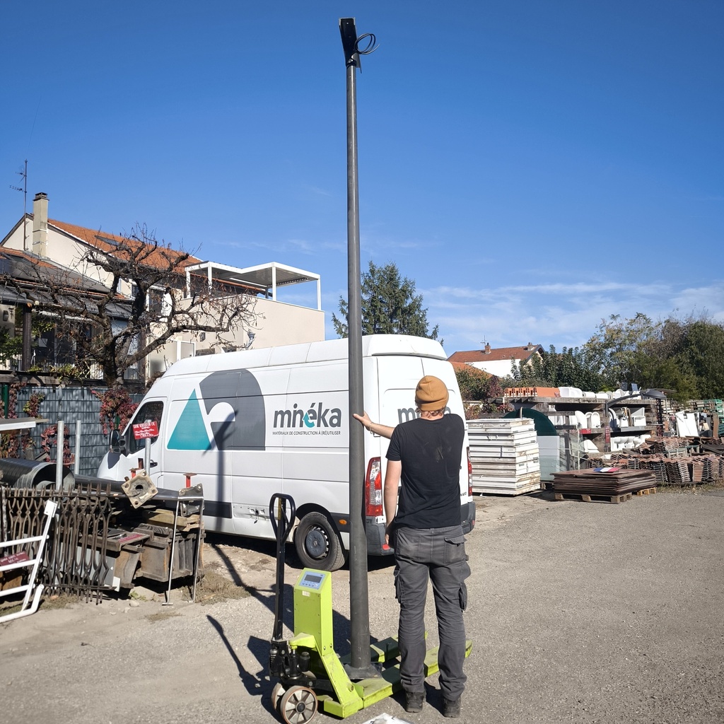 Mât De Lampadaire - h : 4m