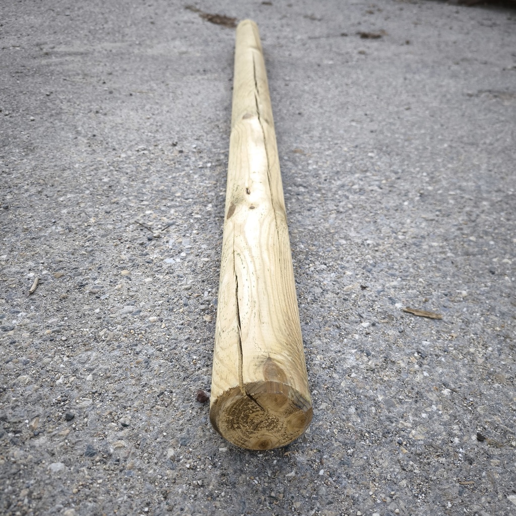 Poteau Bois - h : 200m ; Ø : 10cm