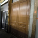 Bloc Porte Massif Double Ventaux- 230 x (67+67) x 3cm