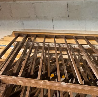 -50% Garde-Corps Alu/Bois - 210 x 75cm