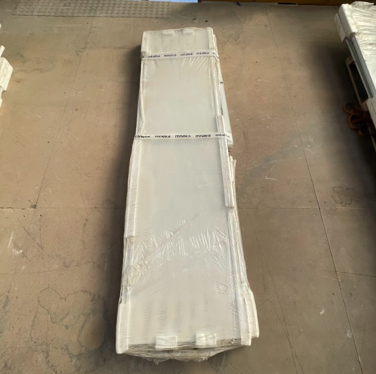 -50% Porte Placard Coulissante Blanche 2V (paire) - 2410 x 1205mm