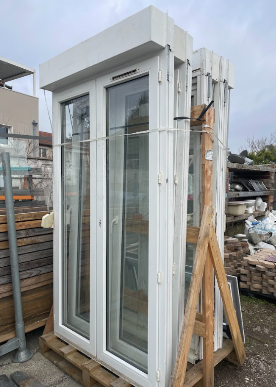 Porte Fenêtre PVC + Volet Roulant - 2310 x 1250mm