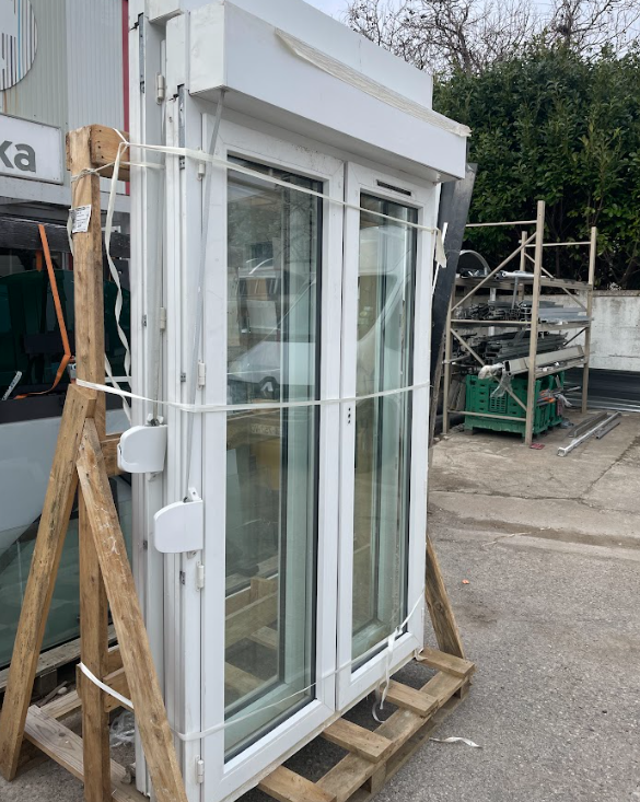 Porte Fenêtre PVC + Volet Roulant - 2090 x 1250mm