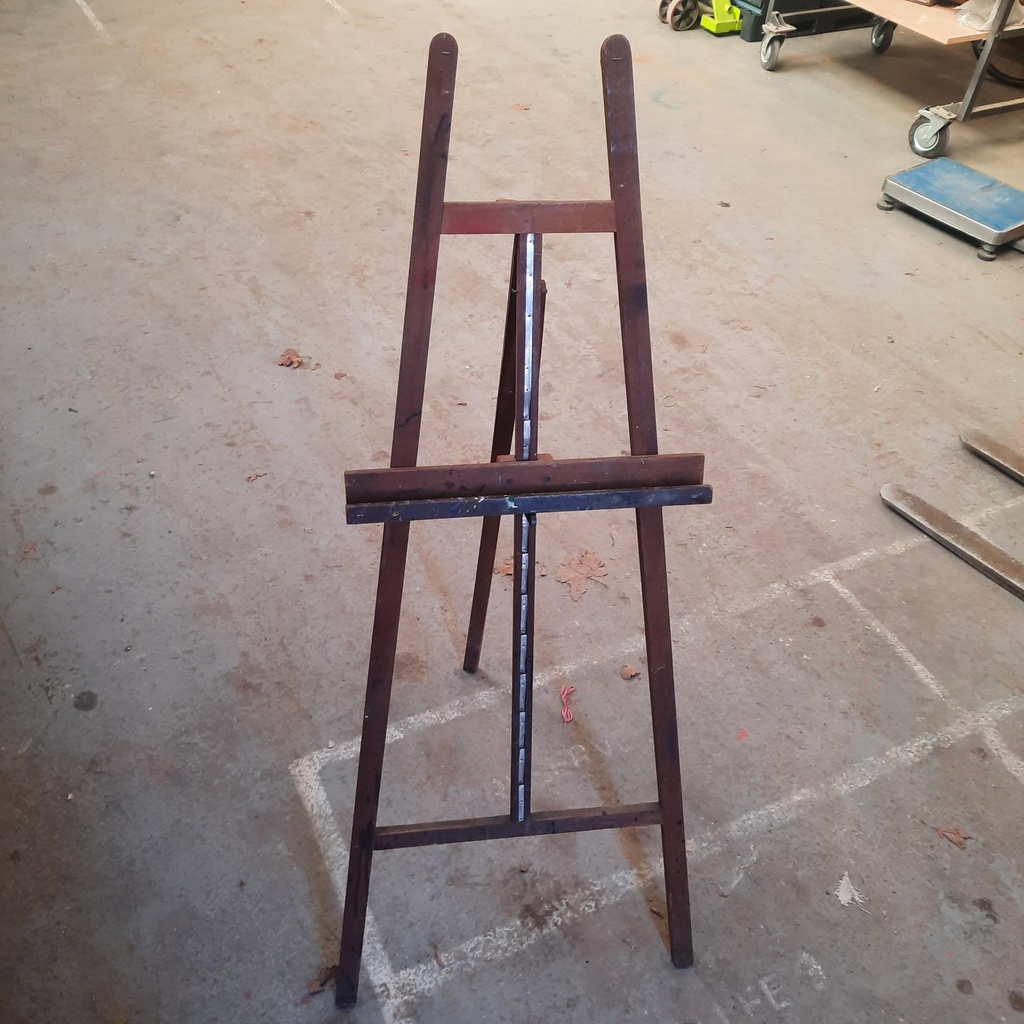 Chevalet Peintre Pied+Support Réglables - 171 x 62cm