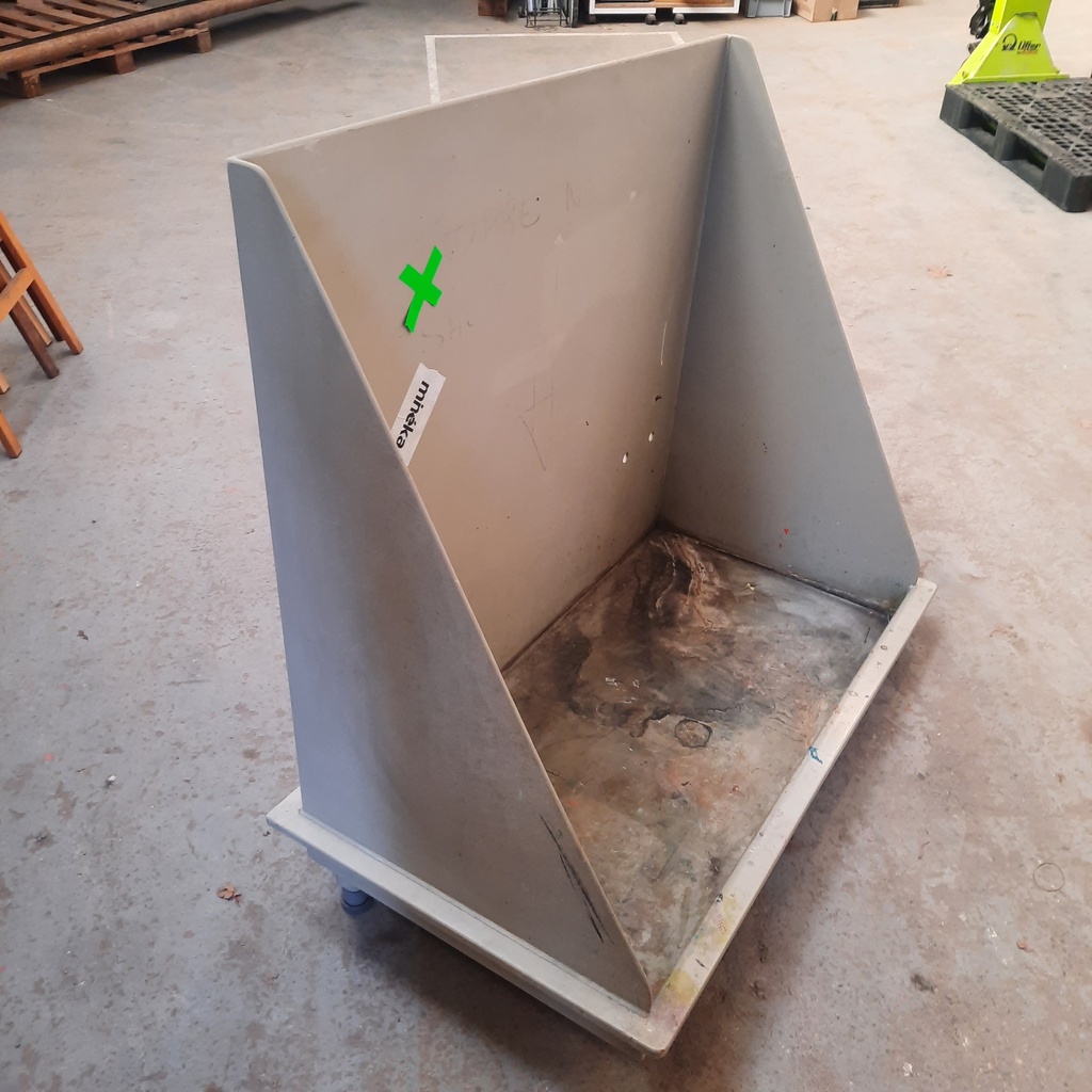 Vidoir Résine Gris - 150 x 110 x 70cm