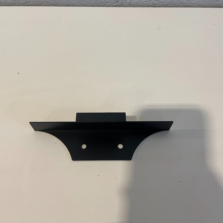 Poignée Meuble Alu Noire - 14.5 x 4.5cm