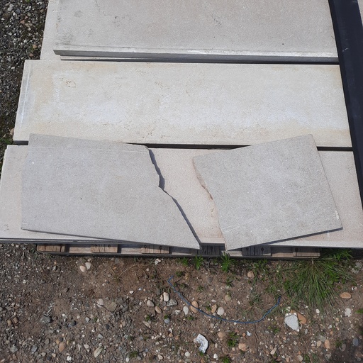 Emmarchement Travertin Déclassée - 129 x 32 x 3.5cm