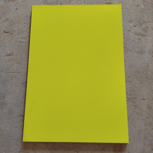 [250414GDB012] Panneau Aggloméré Vert - 74.5x51x2.2cm