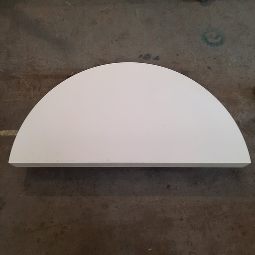 [250424GAD004] Estrade Contreplaqué (CP) Blanche - 197,5x100x15cm