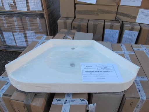 [2665] Plan Vasque Résine PMR - 957 x 506mm