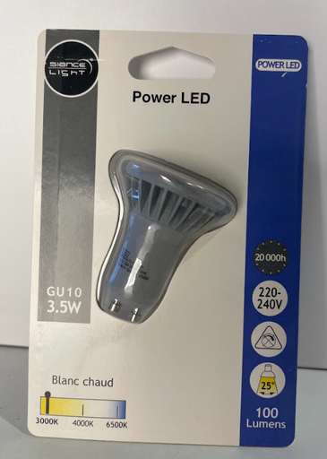 [2179-11] Ampoule Siance LED GU10 3.5W