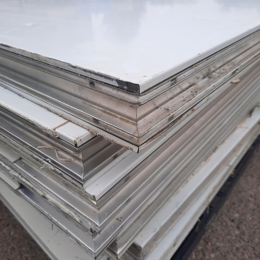 Panneau Sandwich Aluminium + Laine de Roche