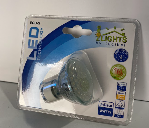 [2179-13] Ampoule Lucibel  LED GU10 3W