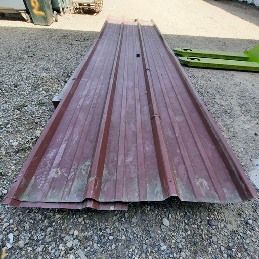[250624SVU001] Lot Bac Acier - 13.5m² - 390 x 105cm